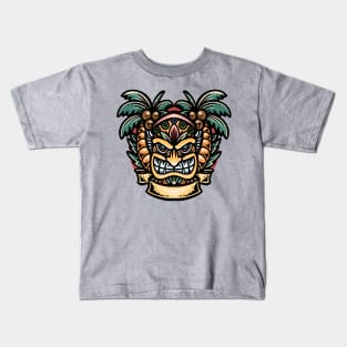 tiki holiday summer tee Kids T-Shirt